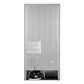 Rear view of the FORNO 31-inch right-hinge refrigerator in stainless steel, displaying the appliance’s back panel, ventilation components, and power connection area.