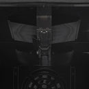 Close-up view of the broiler element inside the FORNO 36-inch gas range in stainless steel, designed for high-heat cooking and even browning.