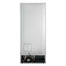 Rear view of FORNO Maderno 28-Inch Built-In 13.6 Cu. Ft. Convertible Refrigerator in white, showing ventilation panel, power cord access, and flat-back design for seamless installation.