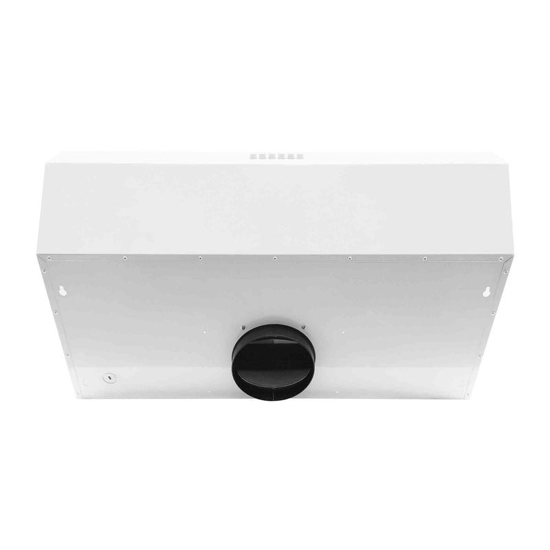Forno Espresso Package - 30" Electric Range, Range Hood, and Refrigerator in Stainless, White, or Black
