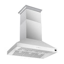 Forno Appliance Package - 48" Gas Range, Wall Mount Range Hood and 60" Refrigerator with Modern Grill Trim, FBDL-018-04CAUS