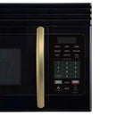Forno FOTR3007 30-Inch Over-the-Range Microwave Black, Close-up View of LED Touch Control Display Panel