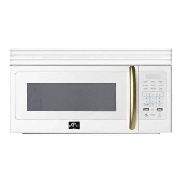 Forno FOTR3007 30-Inch Over-the-Range Microwave White, Front Main View
