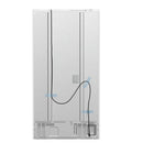 FORNO 2-Piece Appliance Package - 30-Inch Slide-In Induction Range and 36-Inch French Door Refrigerator in White with Stainless Steel Handle FBDL-014-08CAUS