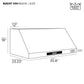 Kucht 4-Piece Appliance Package - 36-Inch Gas Range, Refrigerator, Under Cabinet Hood, & Dishwasher in Stainless Steel