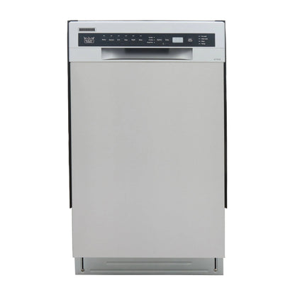 Kucht 18 in. Stainless Steel Front Control Smart Built-In Tall Tub Dishwasher 120-volt with Stainless Steel Tub K7740D