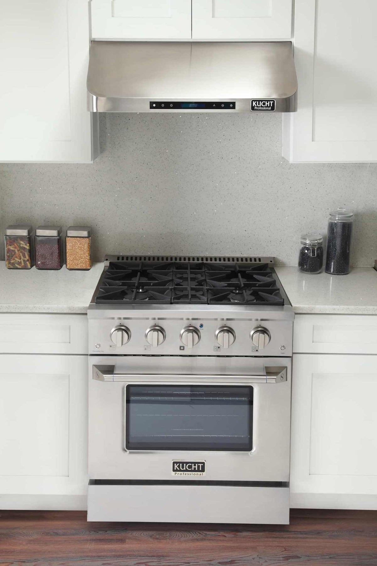 Kucht 30-Inch Pro-Style Dual Fuel Range in Stainless Steel KDF302-S