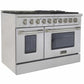 Kucht 48-Inch Pro-Style Dual Fuel Range in Stainless Steel KDF482-S