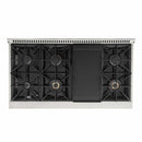 Kucht 48-Inch Pro-Style Dual Fuel Range in Stainless Steel KDF482-S