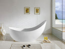 KubeBath Salto 81 in. Free Standing Bathtub, KFST1271