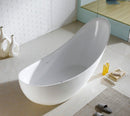 KubeBath Salto 81 in. Free Standing Bathtub, KFST1271