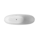 KubeBath Salto 81 in. Free Standing Bathtub, KFST1271