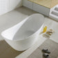 KubeBath Kube Luna 68 in. Free Standing Bathtub, KFST2768