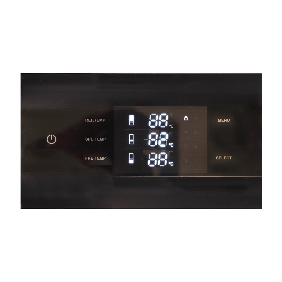 Kucht 36-Inch Built-In Refrigerator in Custom Panel Ready, Bottom Freezer, Counter Depth with Ice Maker KR360SD