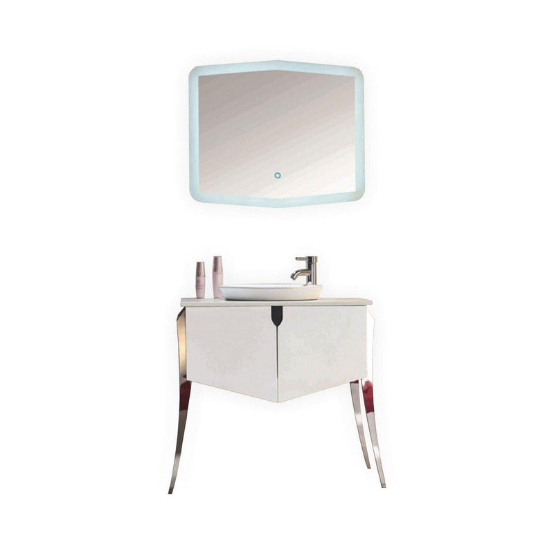KubeBath Riso 35.5 in. Single Modern Bathroom Vanity by Kube Bath, KR832
