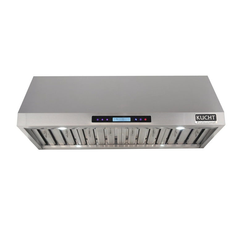 Kucht 48-Inch Under Cabinet Range Hood 1200 CFM in Stainless Steel & Silver KRH4820A
