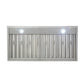 Kucht 48-Inch Under Cabinet Range Hood 1200 CFM in Stainless Steel & Silver KRH4820A
