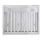 Kucht 36-Inch Wall Mounted Range Hood 900 CFM in Stainless Steel & Silver KRH3621A