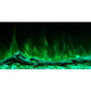 Modern Flames Landscape Pro 82'' Studio Suite Wall Mount Mantel Package | Coastal Sand