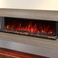 Modern Flames Landscape Pro 82'' Studio Suite Wall Mount Mantel Package | Coastal Sand