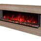 Modern Flames Landscape Pro 58'' Studio Suite Wall Mount Mantel Package | Coastal Sand