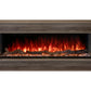 Modern Flames Landscape Pro 82'' Studio Suite Wall Mount Mantel Package | Driftwood Grey