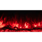 Modern Flames Landscape Pro 82'' Studio Suite Wall Mount Mantel Package | Coastal Sand