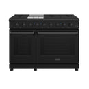 Thor Kitchen 48 Inch L-Series Professional Gas Range in Black