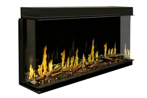 Modern Flames Orion Multi 88'' Electric Fireplace Wall Mount Studio Suite | Coastal Sand