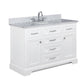 Design Element Milano 48" Single Sink Vanity - White ML-48-WT