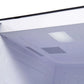 Bottom angled view of Forno Padula 30-Inch Over-the-Range Microwave, highlighting the venting system and stainless steel finish.