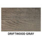 Modern Flames Landscape Pro 70'' Studio Suite Wall Mount Mantel Package | Driftwood Grey
