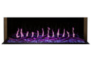 Modern Flames Orion Multi 73'' Electric Fireplace Wall Mount Studio Suite | Coastal Sand
