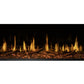 Modern Flames Orion Multi 64'' Electric Fireplace Wall Mount Studio Suite | White Ready to Paint
