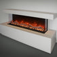 Modern Flames Landscape Pro Multi 80-inch 3-Sided / 2-Sided Built In Electric Fireplace