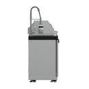 FORNO Bulnes Outdoor Kitchen 30-Inch BBQ 60,000 BTU, with Sear, Rotisserie Infrared Burners, 1.8 Cu.Ft. Beverage Center, & Black/White Countertops