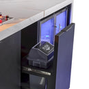 FORNO Rimini Outdoor Kitchen 30-Inch BBQ 62,000 BTU, 4.8 cu.ft. Beverage Center, Stainless Steel Sink, White Countertops FODKT2575WHT