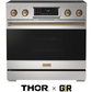 Gordon Ramsay by THOR Kitchen 36" 6.0 cu. ft. Professional Electric Range with Tilt Panel Touch Control, Self-Clean and Air Fry in Stainless Steel, RSE36