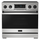 Gordon Ramsay by THOR Kitchen 36" 6.0 cu. ft. Professional Electric Range with Tilt Panel Touch Control, Self-Clean and Air Fry in Stainless Steel, RSE36