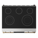 Gordon Ramsay by THOR Kitchen 36" 6.0 cu. ft. Professional Electric Range with Tilt Panel Touch Control, Self-Clean and Air Fry in Stainless Steel, RSE36