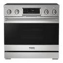 Gordon Ramsay by THOR Kitchen 36" 6.0 cu. ft. Professional Electric Range with Tilt Panel Touch Control, Self-Clean and Air Fry in Stainless Steel, RSE36