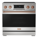 Gordon Ramsay by THOR Kitchen 36" 6.0 cu. ft. Professional Electric Range with Tilt Panel Touch Control, Self-Clean and Air Fry in Stainless Steel, RSE36