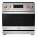 Gordon Ramsay by THOR Kitchen 36" 6.0 cu. ft. Professional Electric Range with Tilt Panel Touch Control, Self-Clean and Air Fry in Stainless Steel, RSE36