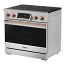 Gordon Ramsay by THOR Kitchen 36" 6.0 cu. ft. Professional Electric Range with Tilt Panel Touch Control, Self-Clean and Air Fry in Stainless Steel, RSE36