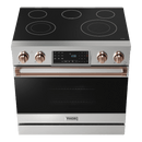 Gordon Ramsay by THOR Kitchen 36" 6.0 cu. ft. Professional Electric Range with Tilt Panel Touch Control, Self-Clean and Air Fry in Stainless Steel, RSE36