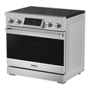 Gordon Ramsay by THOR Kitchen 36" 6.0 cu. ft. Professional Electric Range with Tilt Panel Touch Control, Self-Clean and Air Fry in Stainless Steel, RSE36
