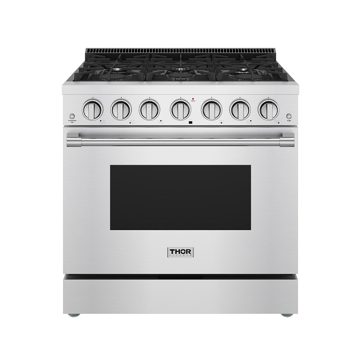 Thor Kitchen 36 Inch S Series Professional Freestanding Liquid Propane Range