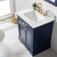 Design Element Milano 30" Single Sink Vanity - Blue ML-30-BLU