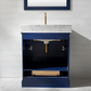 Design Element Milano 30" Single Sink Vanity - Blue ML-30-BLU