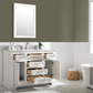 Design Element Milano 48" Single Sink Vanity - White ML-48-WT